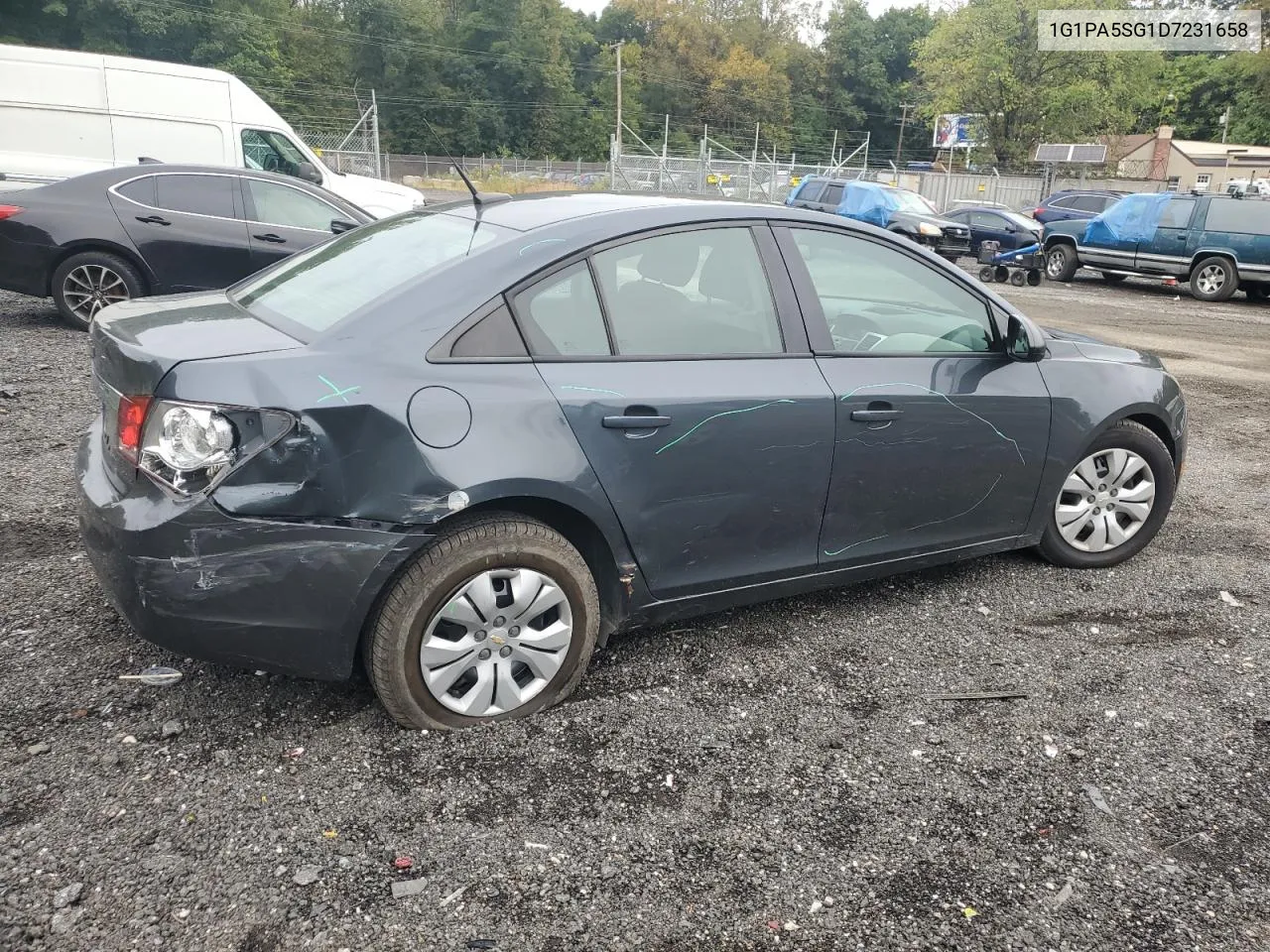 2013 Chevrolet Cruze Ls VIN: 1G1PA5SG1D7231658 Lot: 72133964