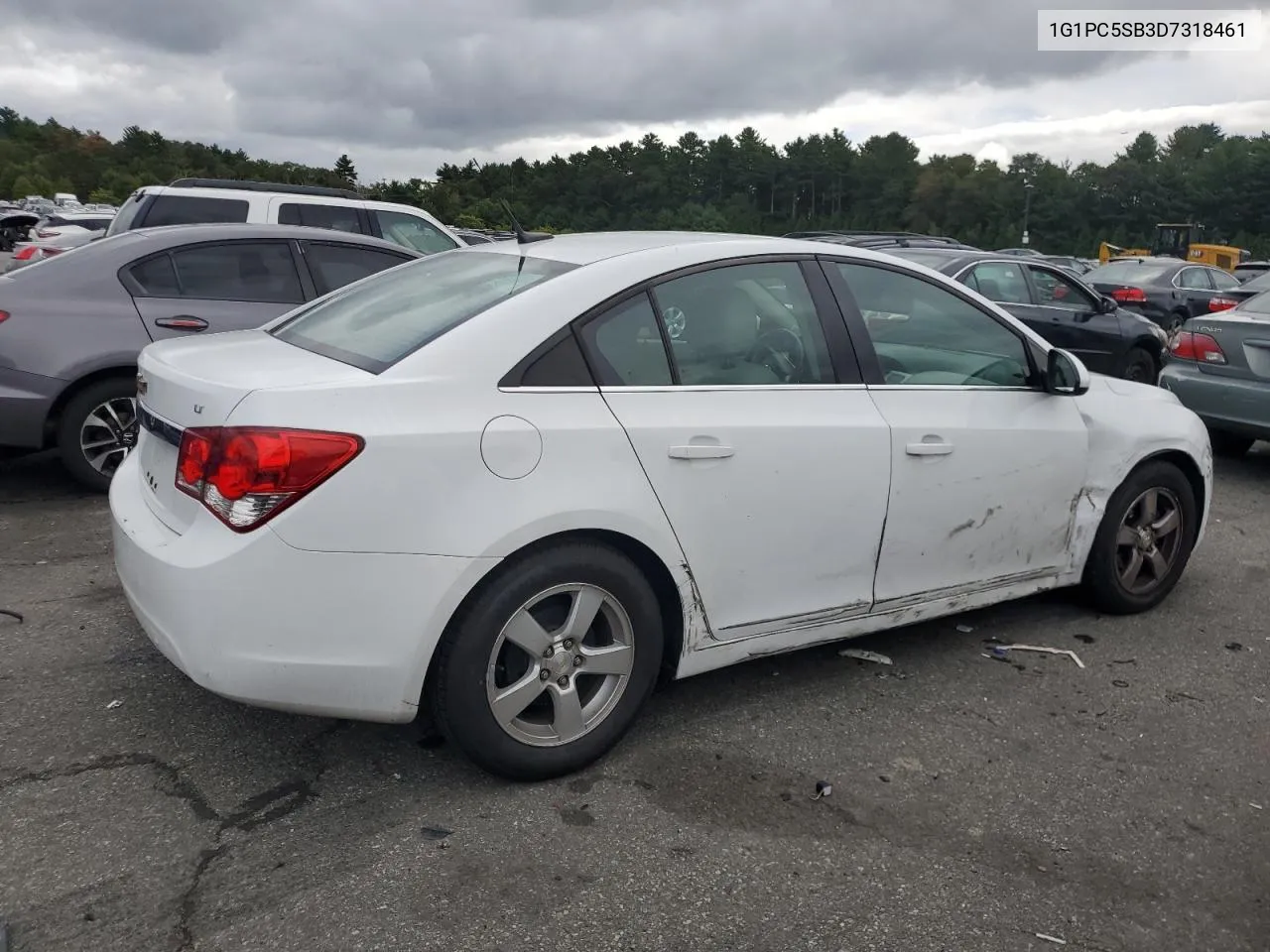 2013 Chevrolet Cruze Lt VIN: 1G1PC5SB3D7318461 Lot: 72291814