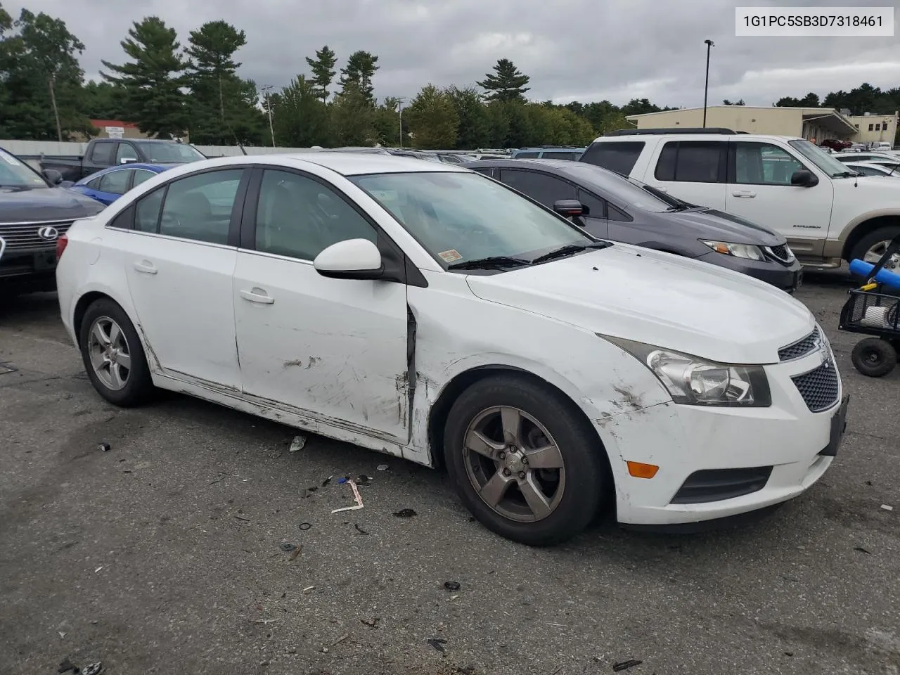 2013 Chevrolet Cruze Lt VIN: 1G1PC5SB3D7318461 Lot: 72291814