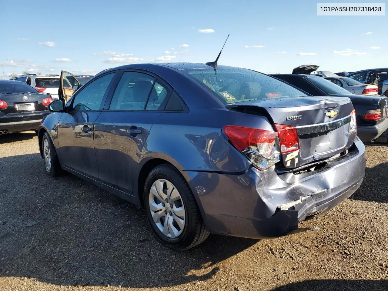 1G1PA5SH2D7318428 2013 Chevrolet Cruze Ls