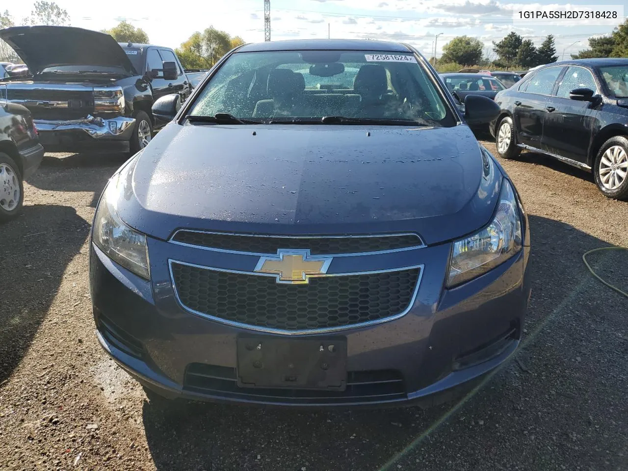 1G1PA5SH2D7318428 2013 Chevrolet Cruze Ls