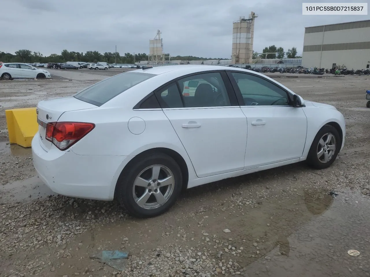 1G1PC5SB0D7215837 2013 Chevrolet Cruze Lt