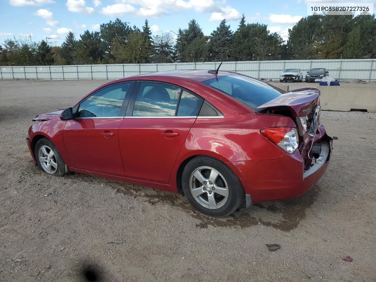 1G1PC5SB2D7227326 2013 Chevrolet Cruze Lt
