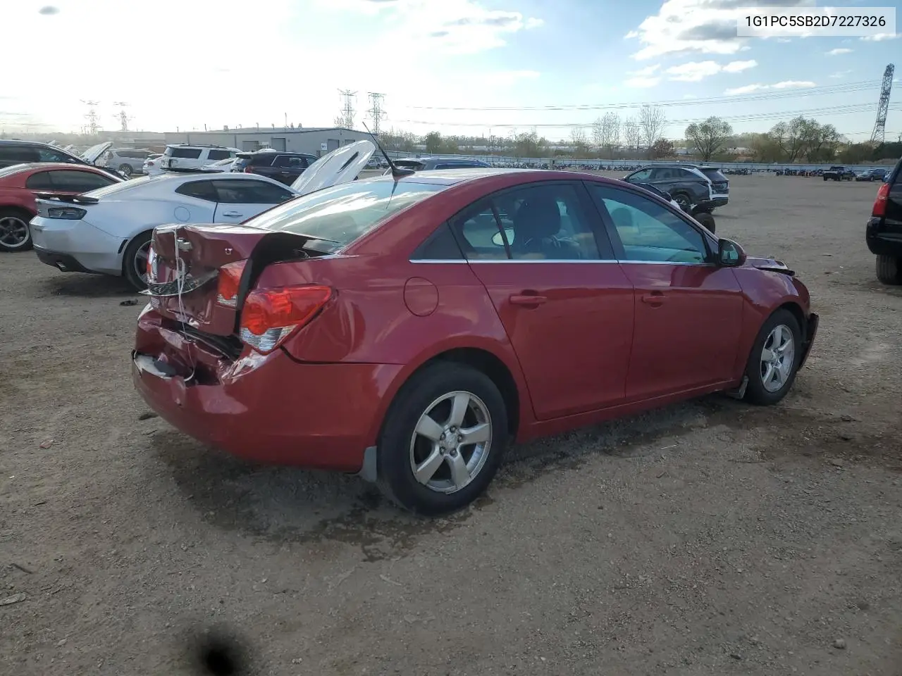 1G1PC5SB2D7227326 2013 Chevrolet Cruze Lt
