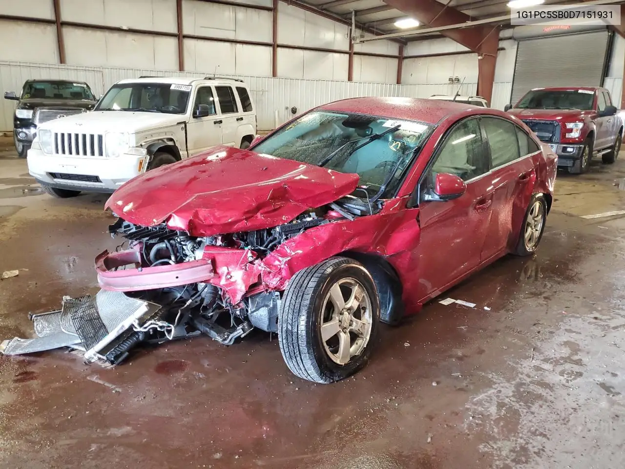 1G1PC5SB0D7151931 2013 Chevrolet Cruze Lt