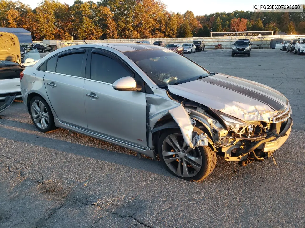 1G1PG5SBXD7293658 2013 Chevrolet Cruze Ltz