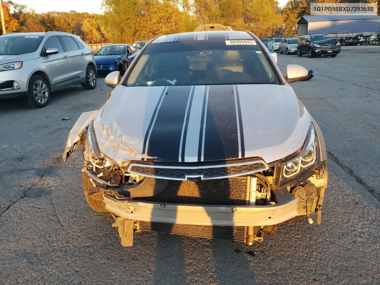 1G1PG5SBXD7293658 2013 Chevrolet Cruze Ltz