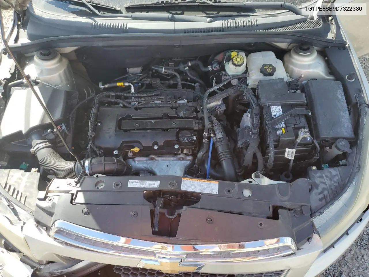 1G1PE5SB9D7322380 2013 Chevrolet Cruze Lt