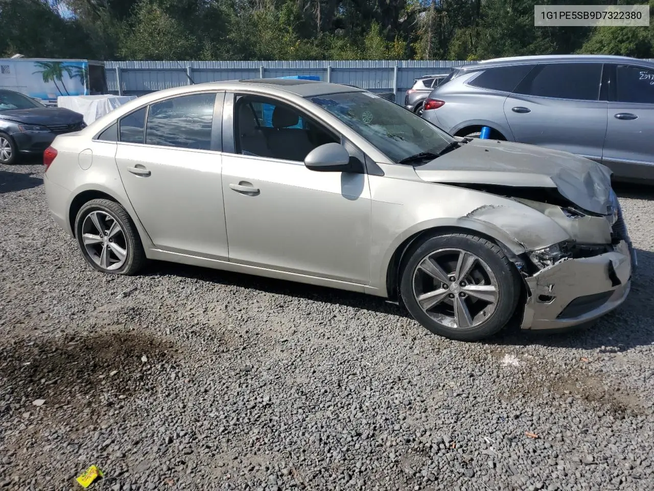 1G1PE5SB9D7322380 2013 Chevrolet Cruze Lt
