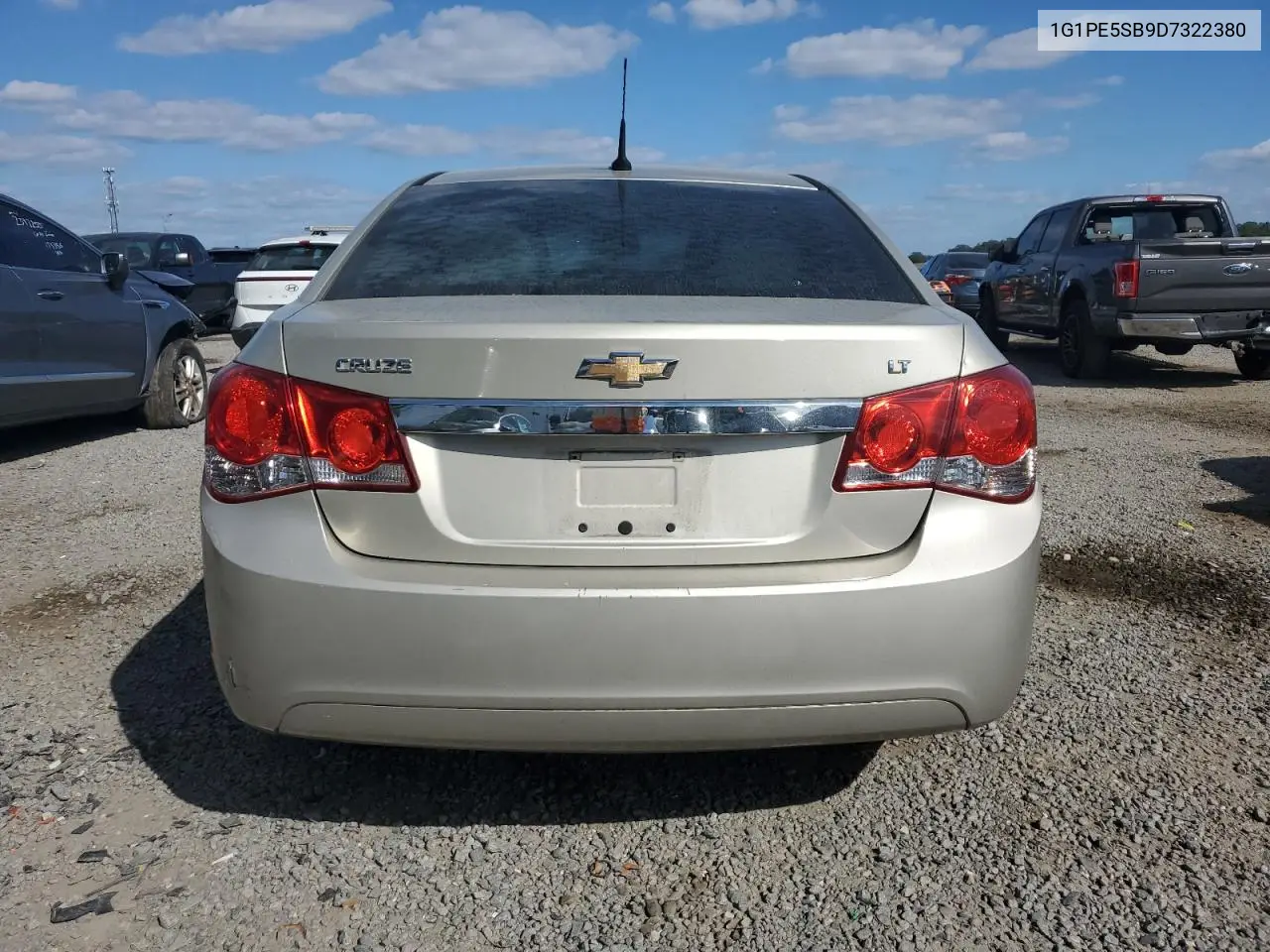 1G1PE5SB9D7322380 2013 Chevrolet Cruze Lt