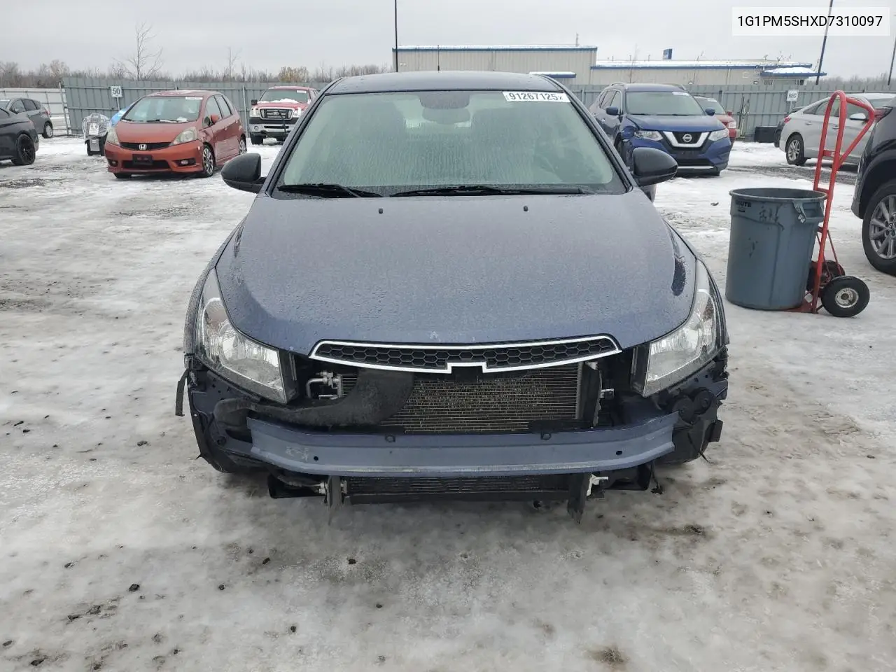 1G1PM5SHXD7310097 2013 Chevrolet Cruze Ls