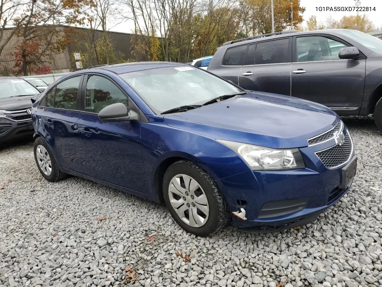1G1PA5SGXD7222814 2013 Chevrolet Cruze Ls