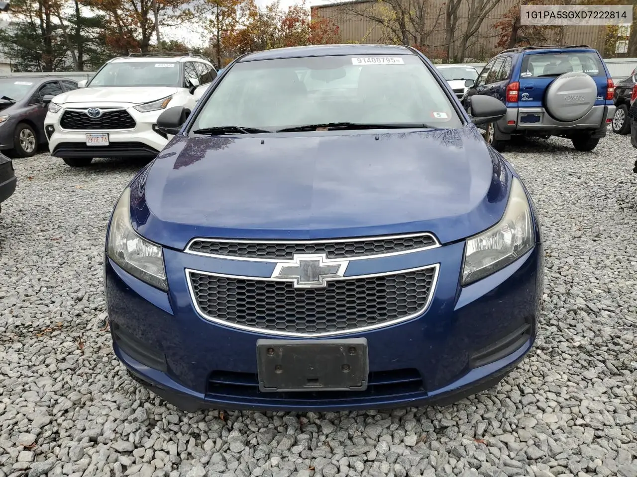 1G1PA5SGXD7222814 2013 Chevrolet Cruze Ls