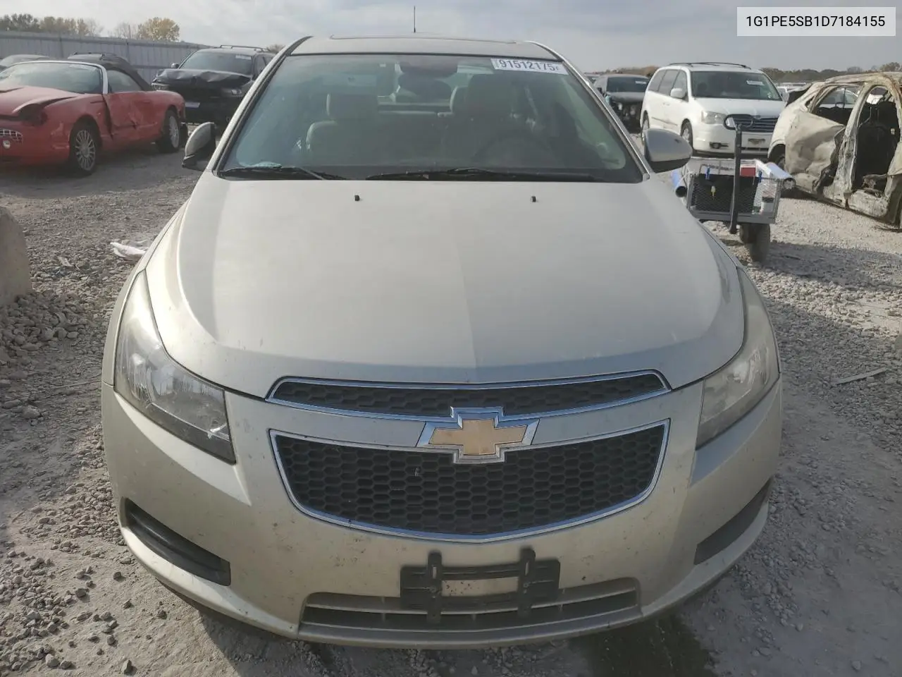 1G1PE5SB1D7184155 2013 Chevrolet Cruze Lt