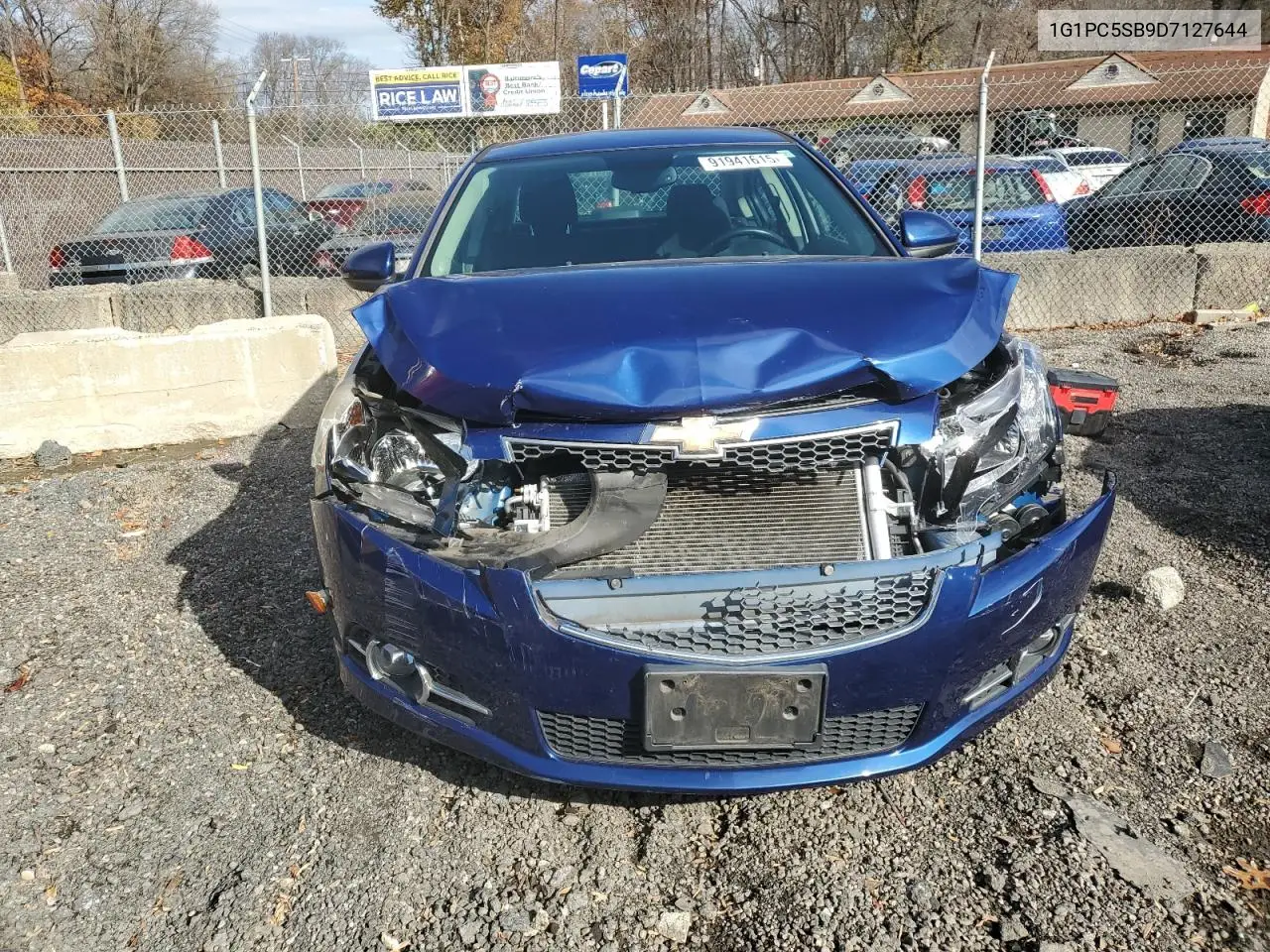 1G1PC5SB9D7127644 2013 Chevrolet Cruze Lt