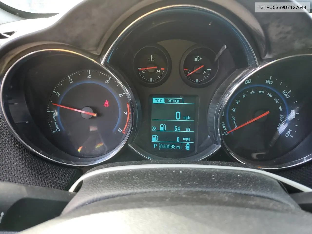 1G1PC5SB9D7127644 2013 Chevrolet Cruze Lt