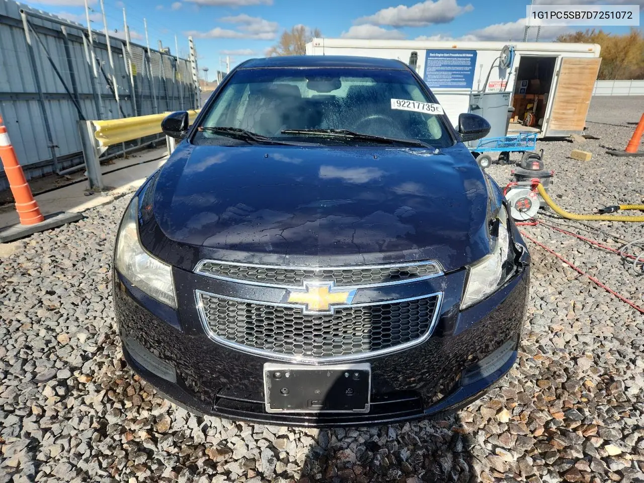 1G1PC5SB7D7251072 2013 Chevrolet Cruze Lt