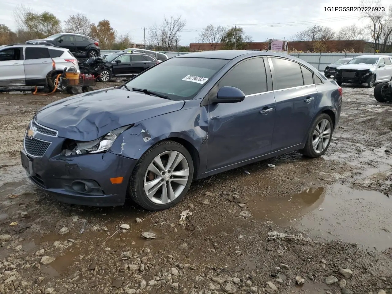 1G1PG5SB2D7226973 2013 Chevrolet Cruze Ltz