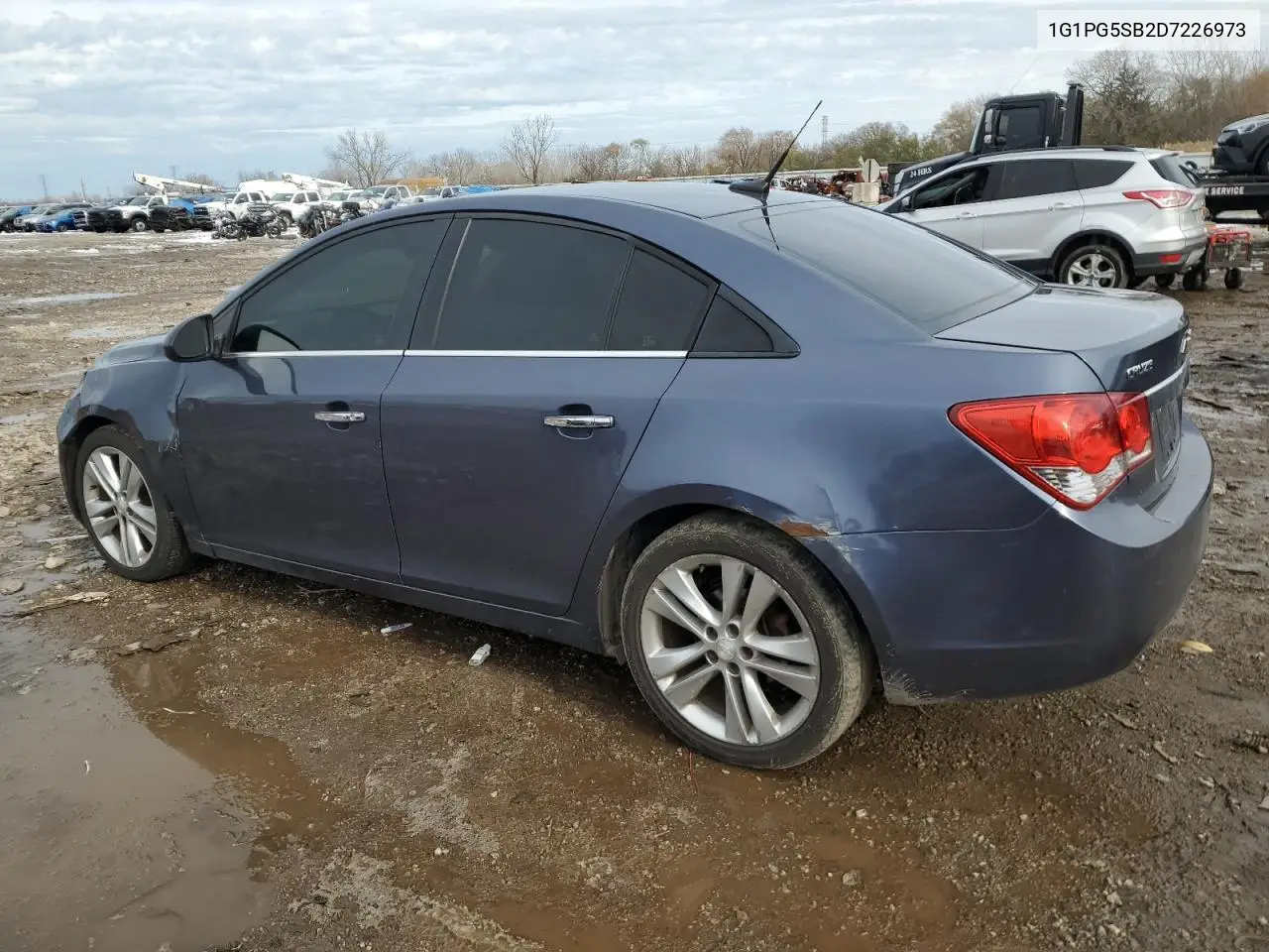 1G1PG5SB2D7226973 2013 Chevrolet Cruze Ltz