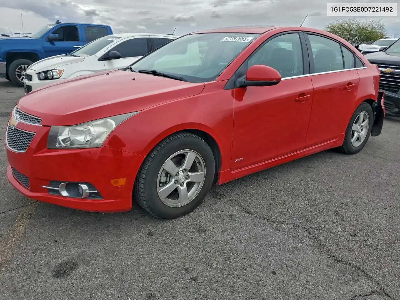 1G1PC5SB0D7221492 2013 Chevrolet Cruze Lt