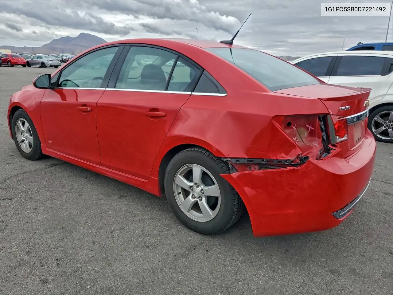1G1PC5SB0D7221492 2013 Chevrolet Cruze Lt