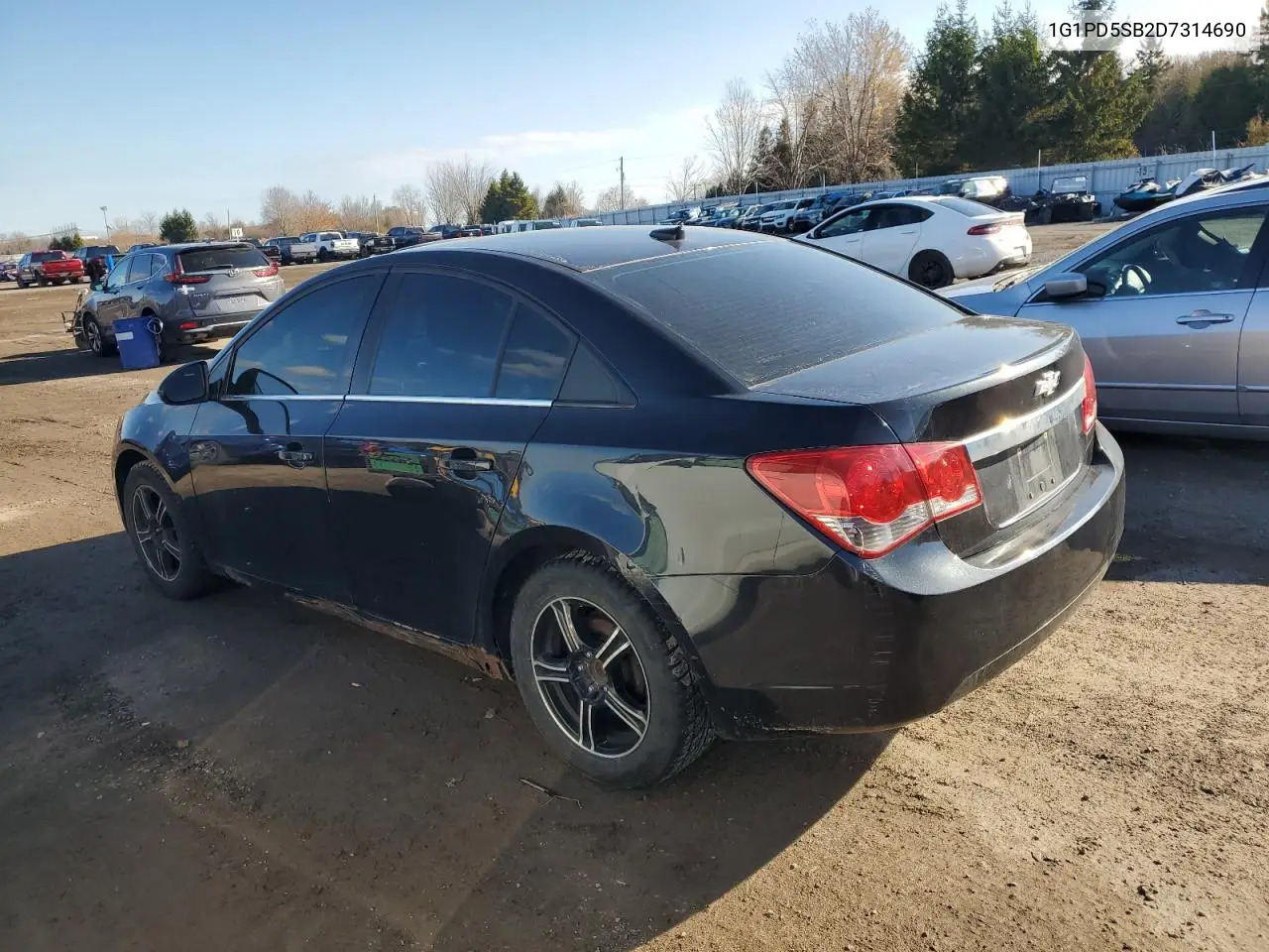 1G1PD5SB2D7314690 2013 Chevrolet Cruze Lt