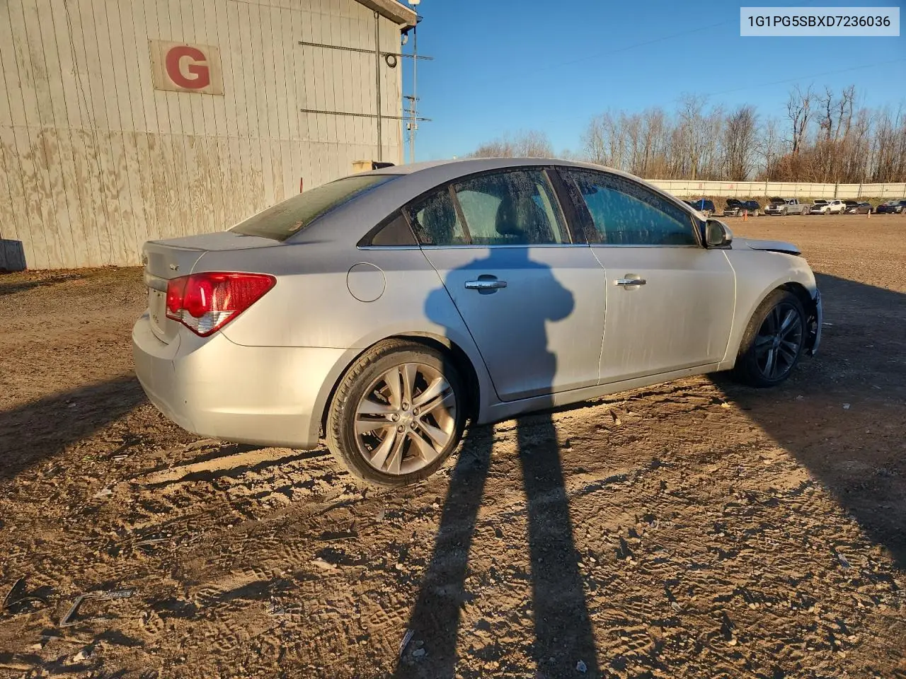 1G1PG5SBXD7236036 2013 Chevrolet Cruze Ltz