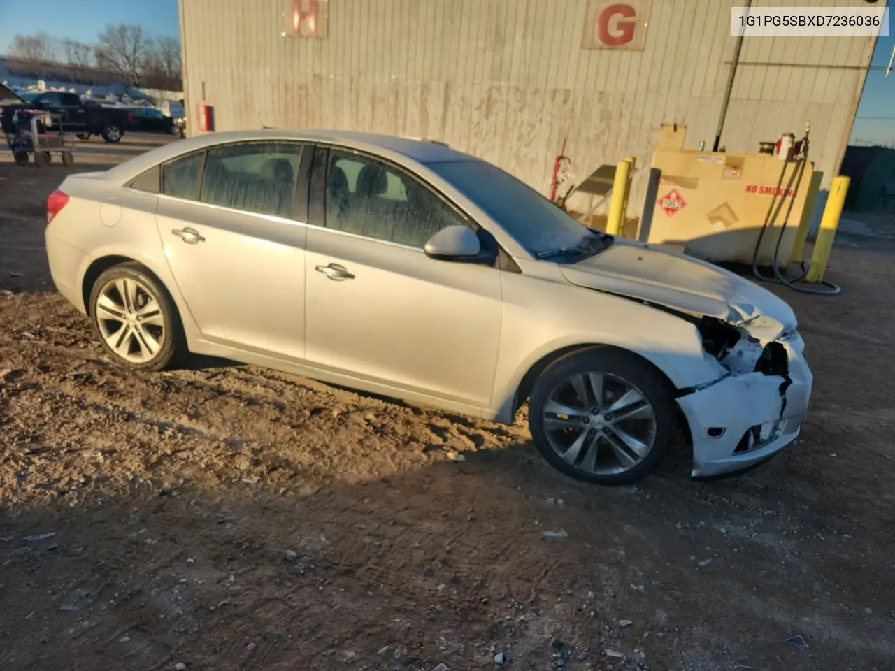 1G1PG5SBXD7236036 2013 Chevrolet Cruze Ltz