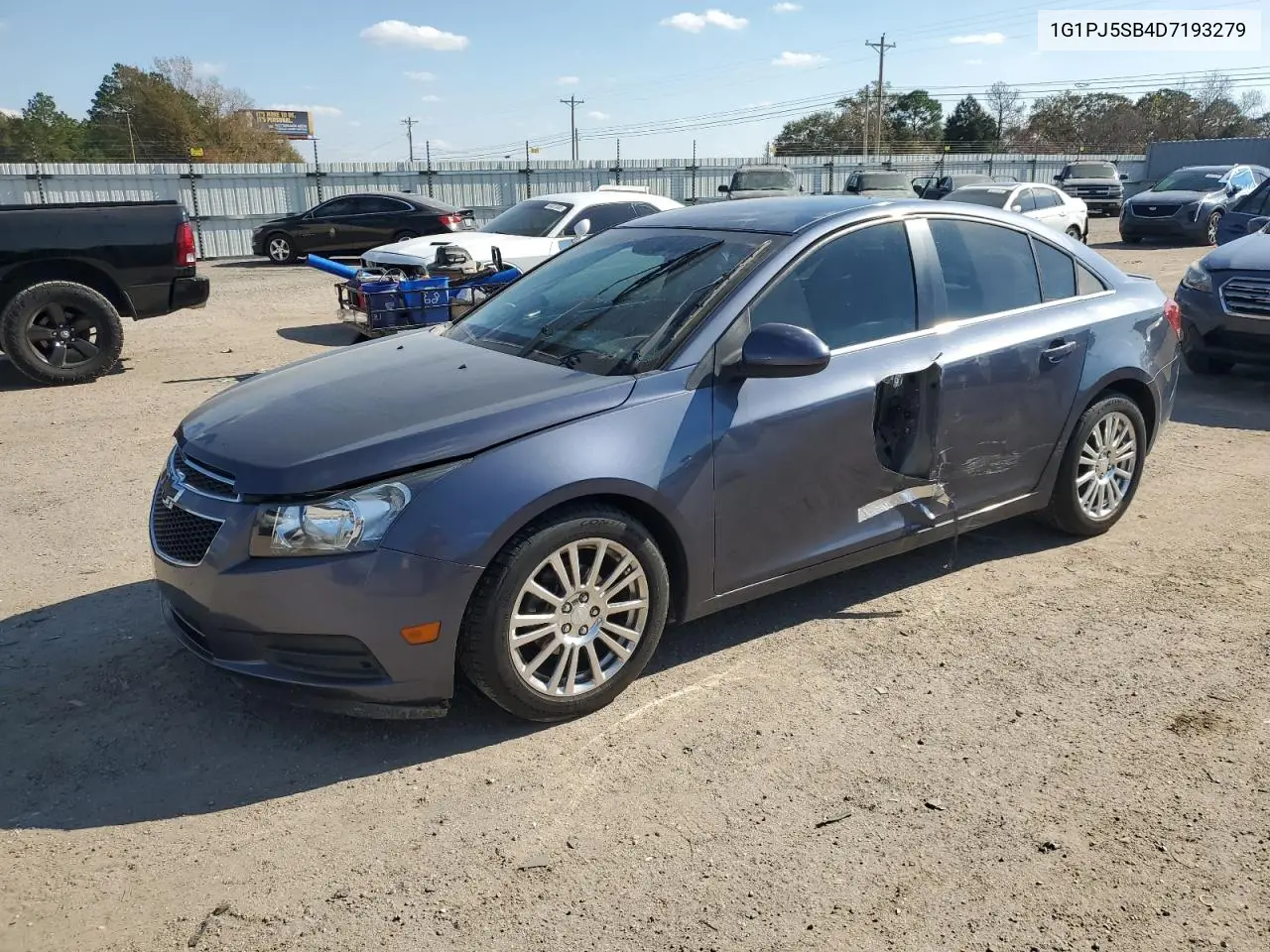 1G1PJ5SB4D7193279 2013 Chevrolet Cruze Eco