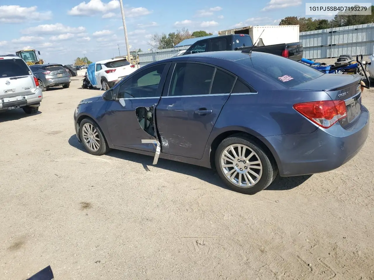 1G1PJ5SB4D7193279 2013 Chevrolet Cruze Eco