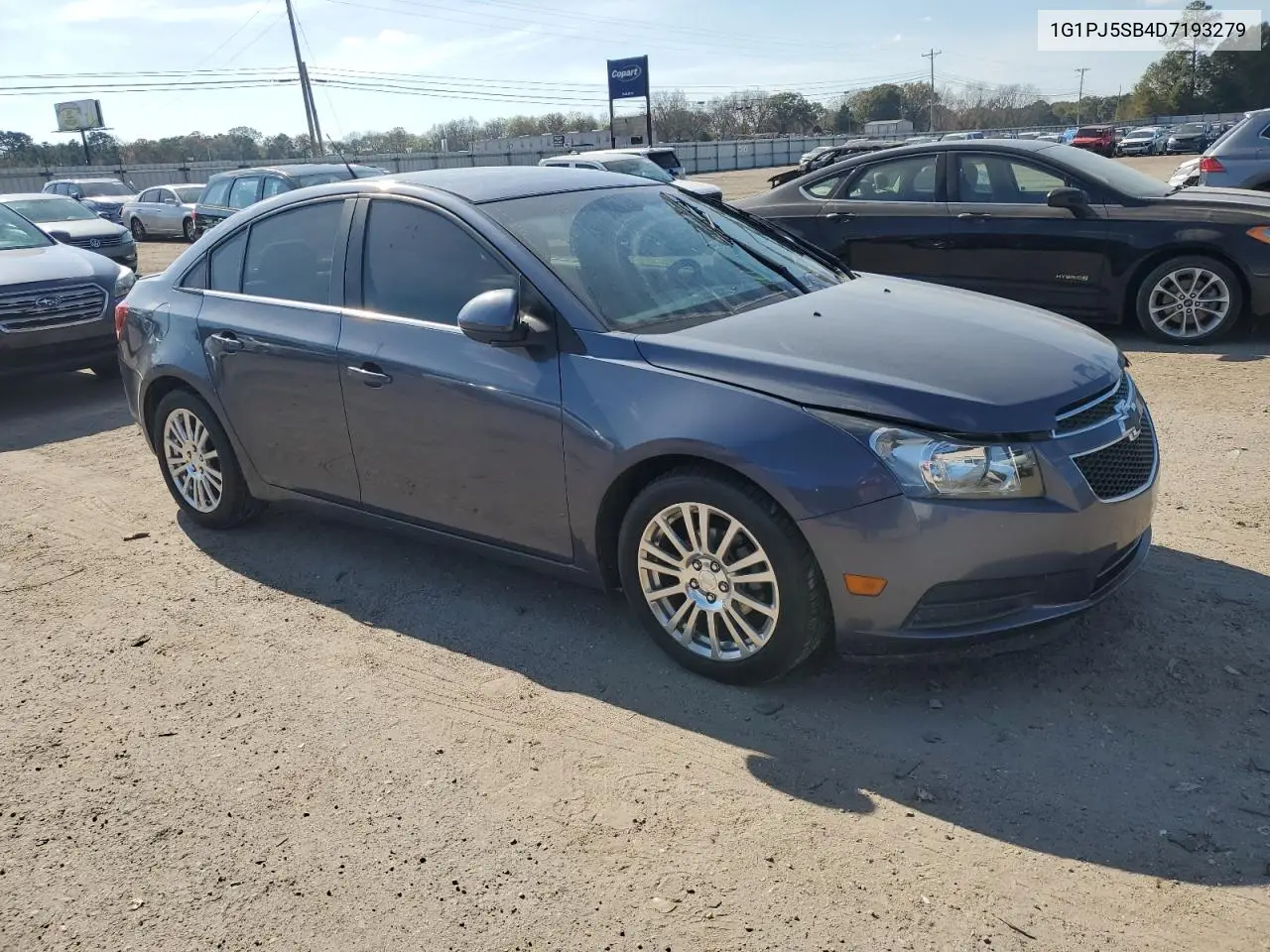 1G1PJ5SB4D7193279 2013 Chevrolet Cruze Eco
