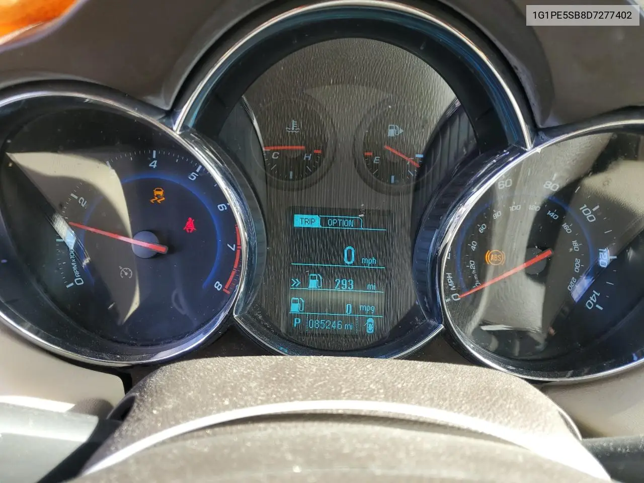 1G1PE5SB8D7277402 2013 Chevrolet Cruze Lt