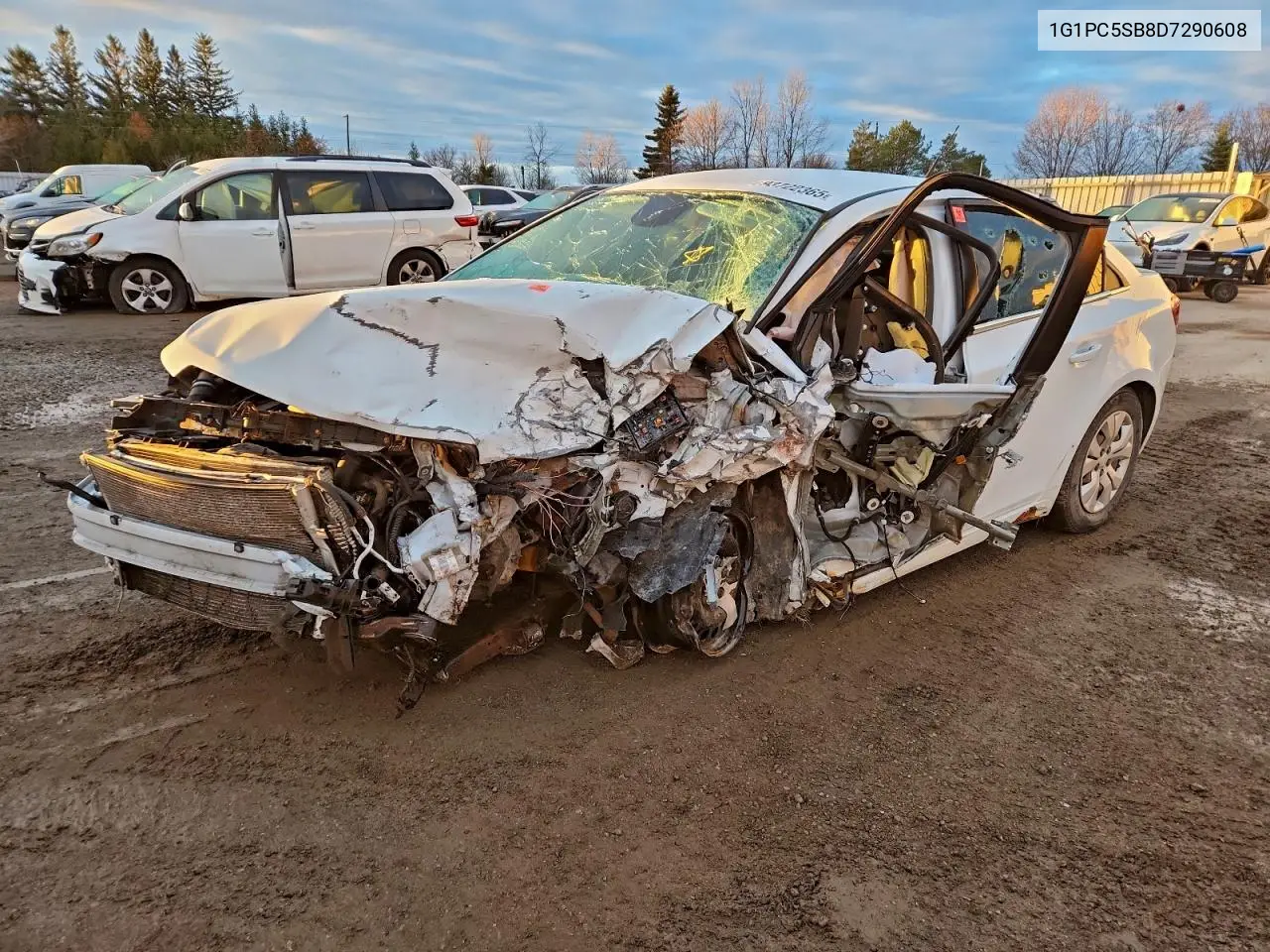 1G1PC5SB8D7290608 2013 Chevrolet Cruze Lt