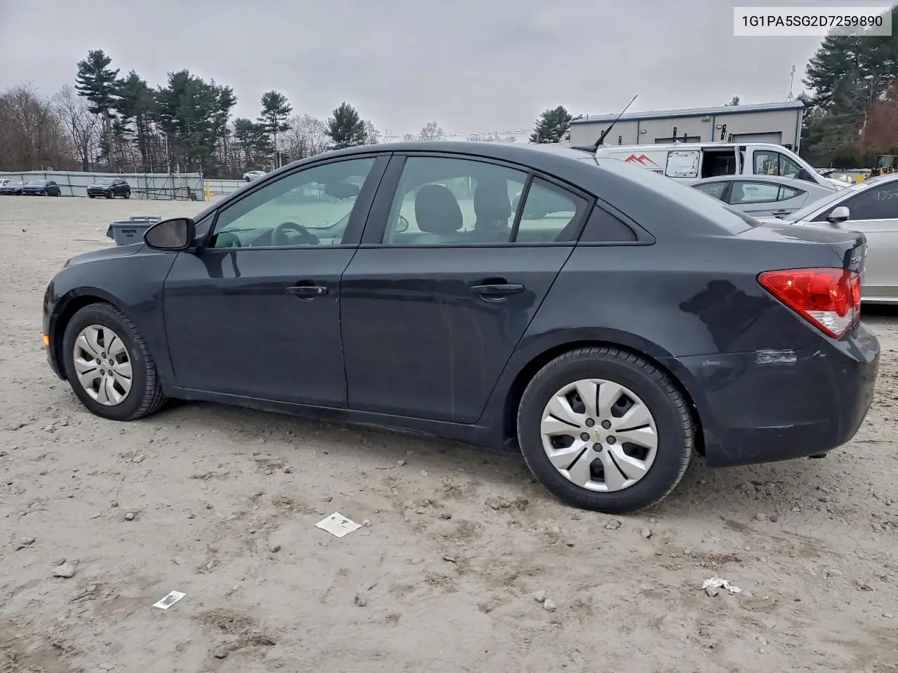 1G1PA5SG2D7259890 2013 Chevrolet Cruze Ls