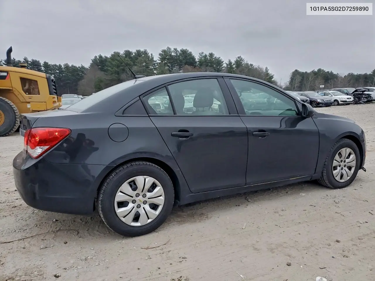 1G1PA5SG2D7259890 2013 Chevrolet Cruze Ls