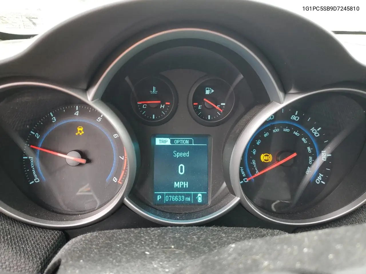 1G1PC5SB9D7245810 2013 Chevrolet Cruze Lt