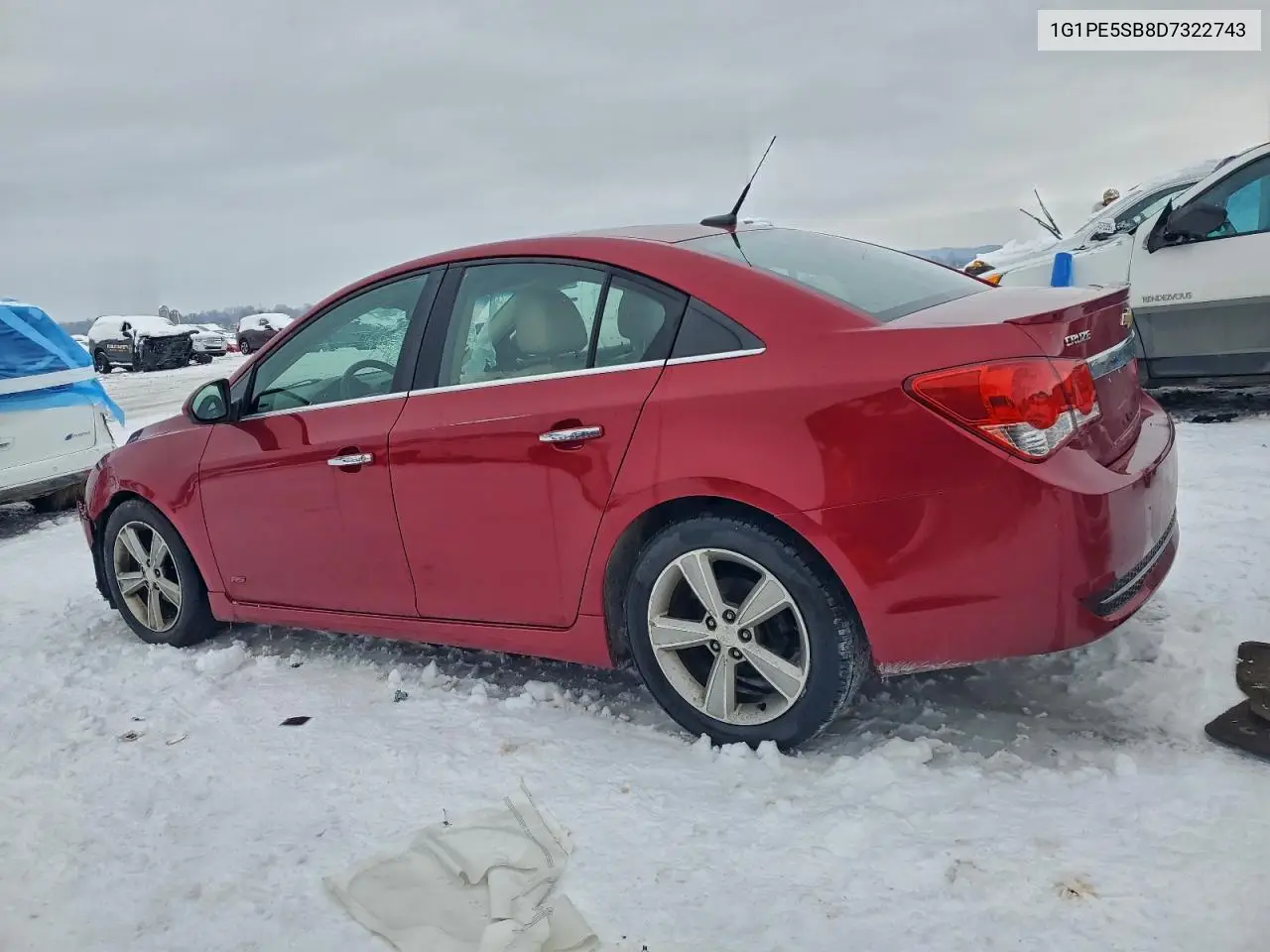 1G1PE5SB8D7322743 2013 Chevrolet Cruze Lt