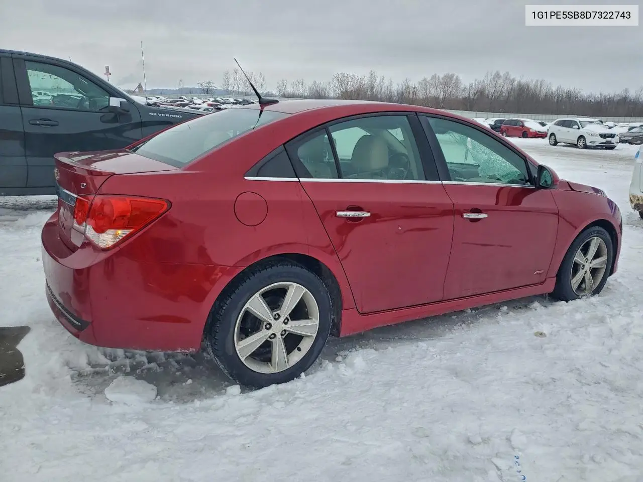 1G1PE5SB8D7322743 2013 Chevrolet Cruze Lt