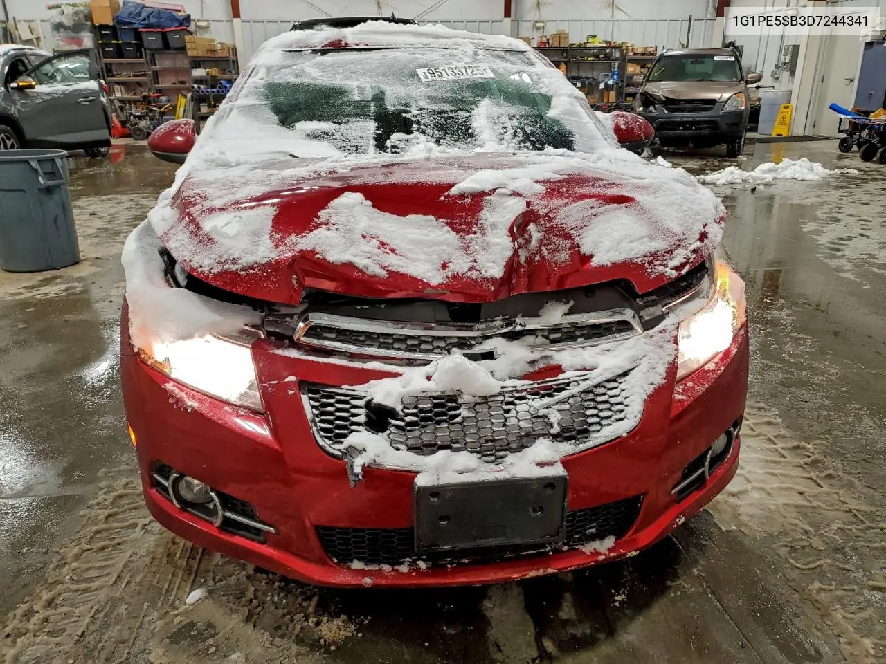 1G1PE5SB3D7244341 2013 Chevrolet Cruze Lt