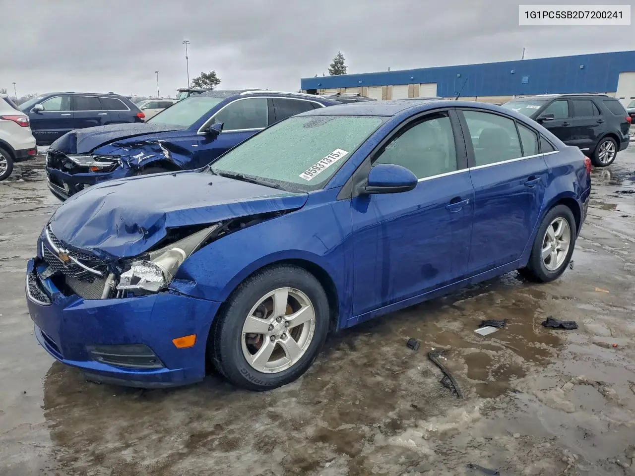 1G1PC5SB2D7200241 2013 Chevrolet Cruze Lt