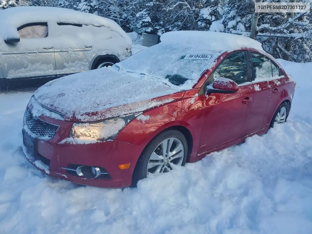 1G1PE5SB2D7301127 2013 Chevrolet Cruze Lt