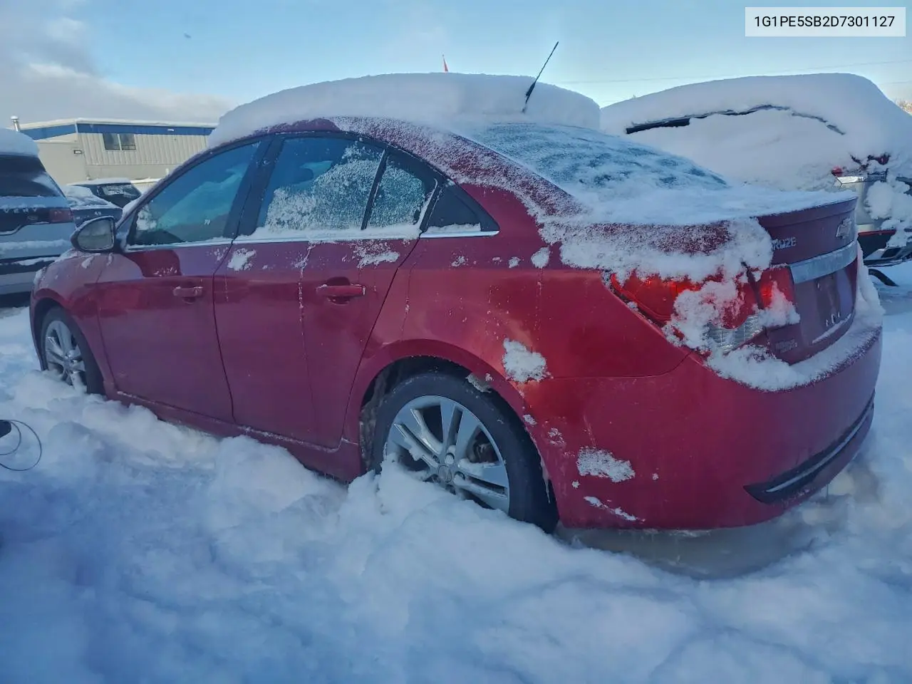 1G1PE5SB2D7301127 2013 Chevrolet Cruze Lt