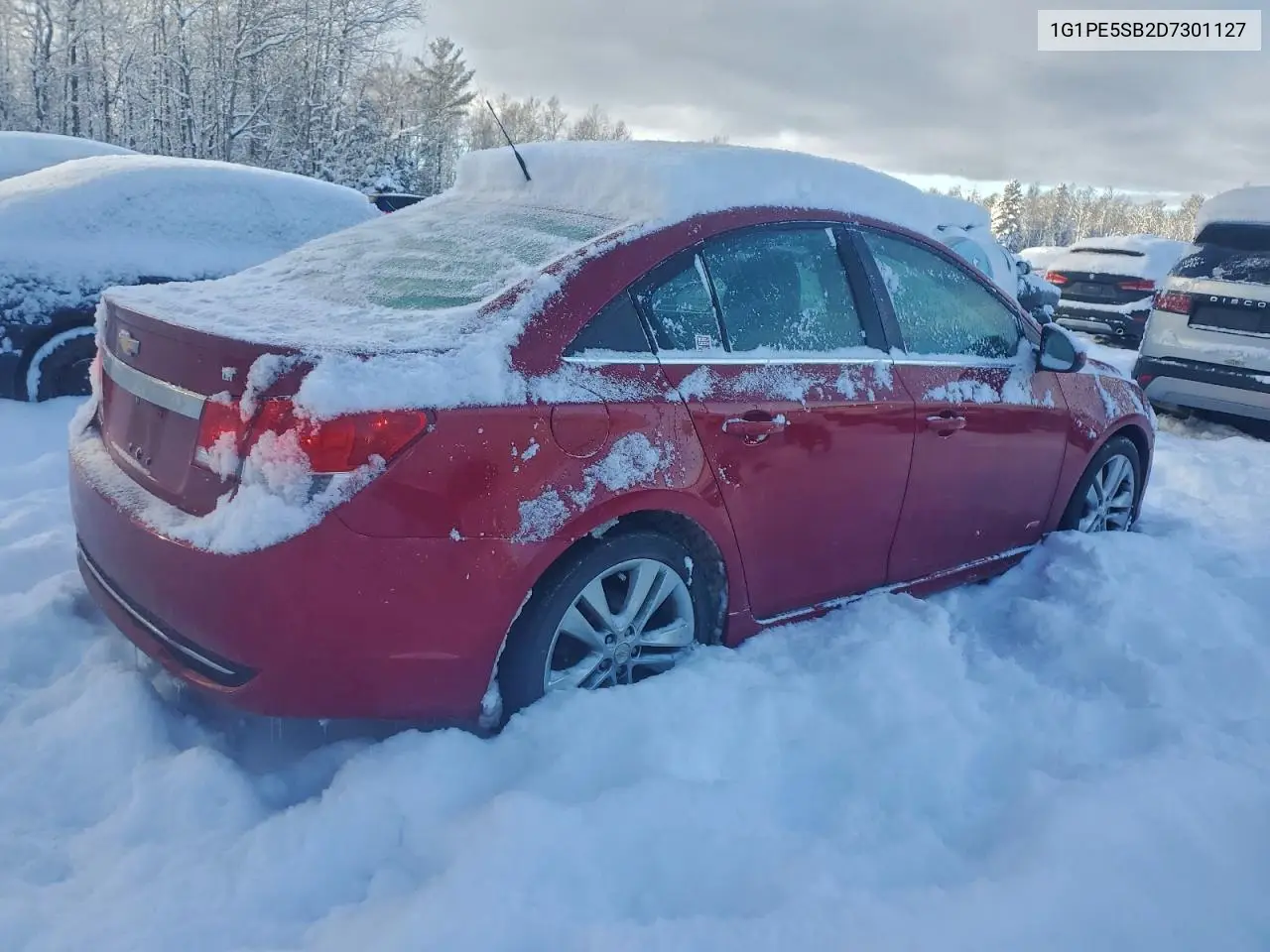 1G1PE5SB2D7301127 2013 Chevrolet Cruze Lt