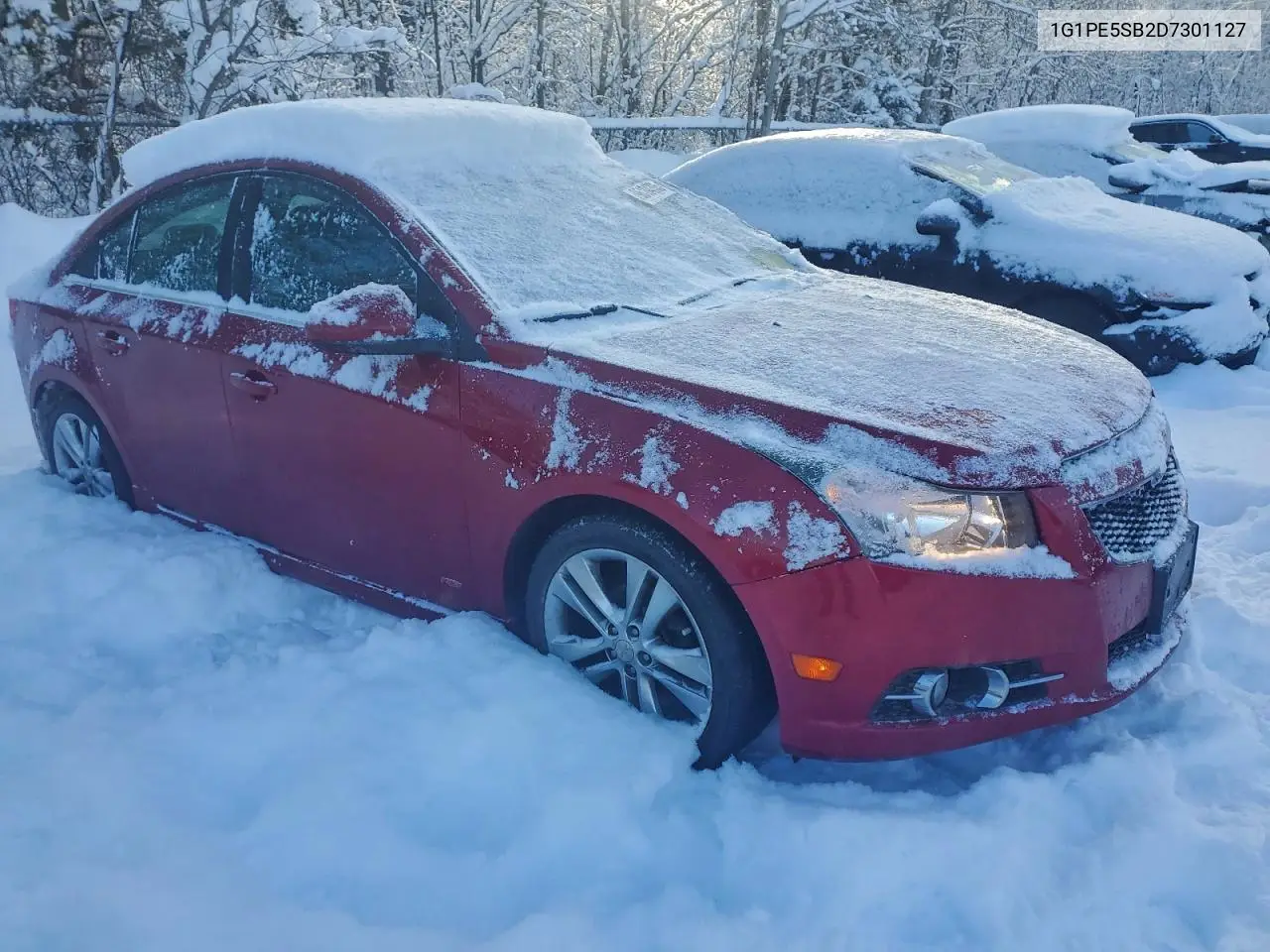 1G1PE5SB2D7301127 2013 Chevrolet Cruze Lt