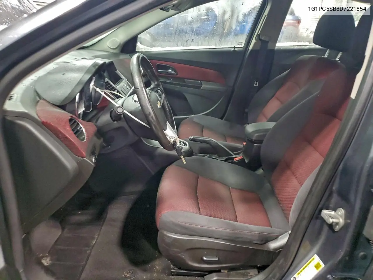 1G1PC5SB8D7221854 2013 Chevrolet Cruze Lt