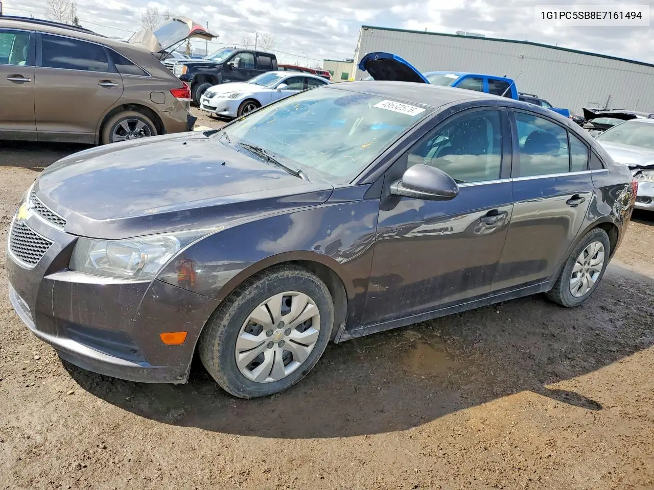 1G1PC5SB8E7161494 2014 Chevrolet Cruze Lt Turbo 4Dr