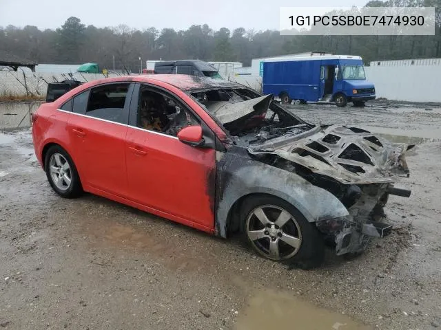 1G1PC5SB0E7474930 2014 Chevrolet Cruze Lt