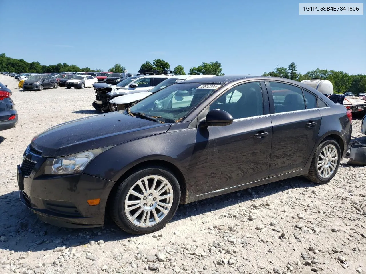 2014 Chevrolet Cruze Eco VIN: 1G1PJ5SB4E7341805 Lot: 58812384