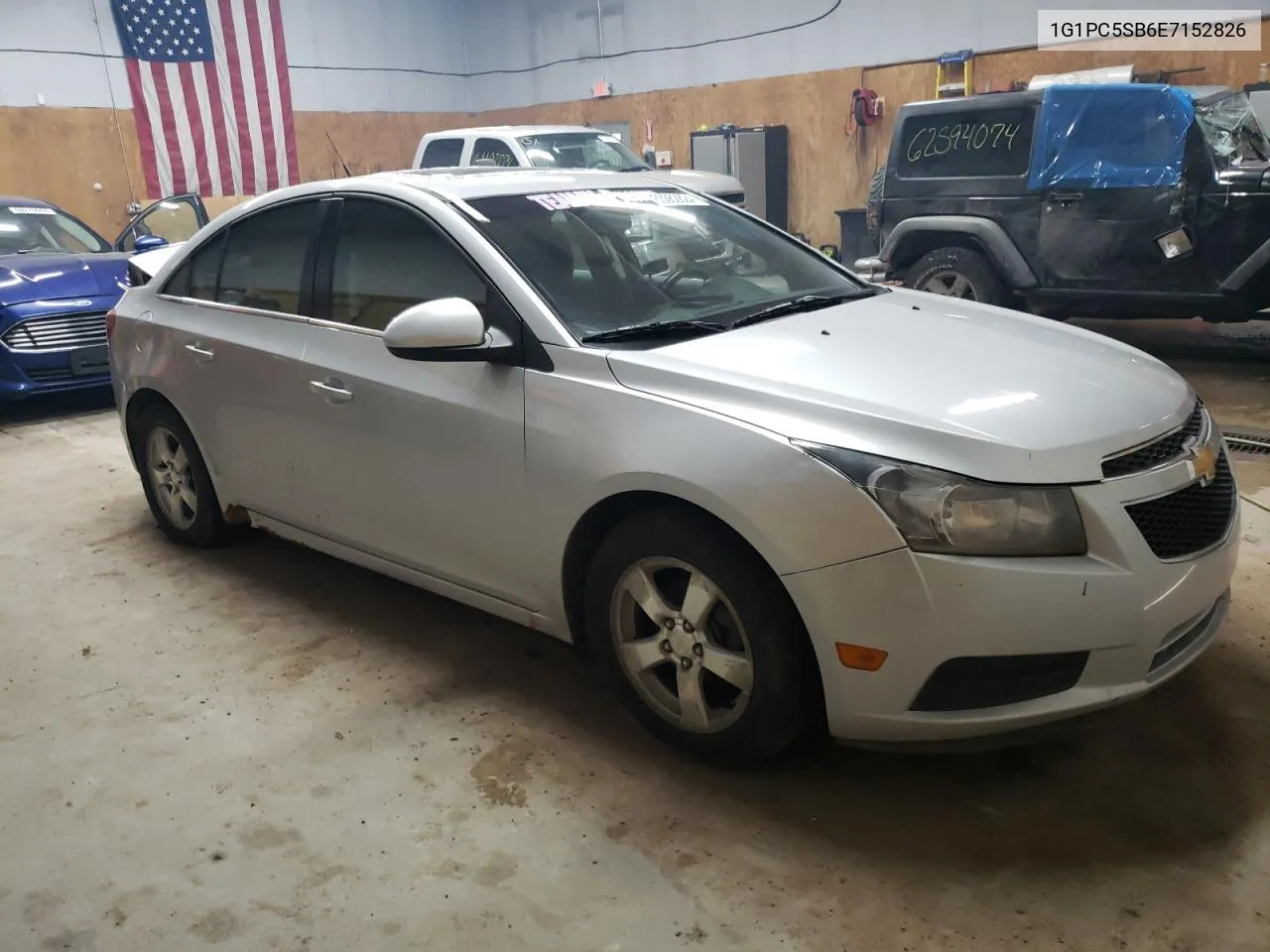 2014 Chevrolet Cruze Lt VIN: 1G1PC5SB6E7152826 Lot: 63062824