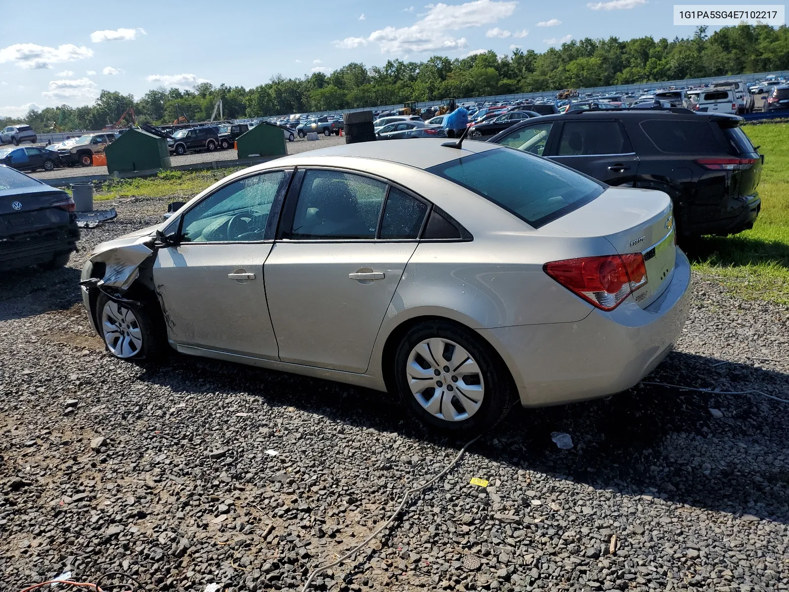 1G1PA5SG4E7102217 2014 Chevrolet Cruze Ls